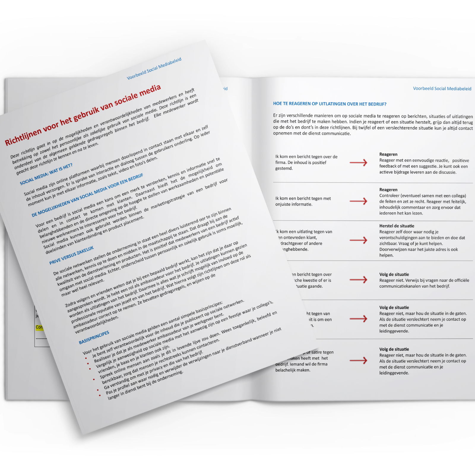 Voorbeeld  - socialemedia beleid - Annelies & Co - Download - Annelies & Co - Human Engagement Experts