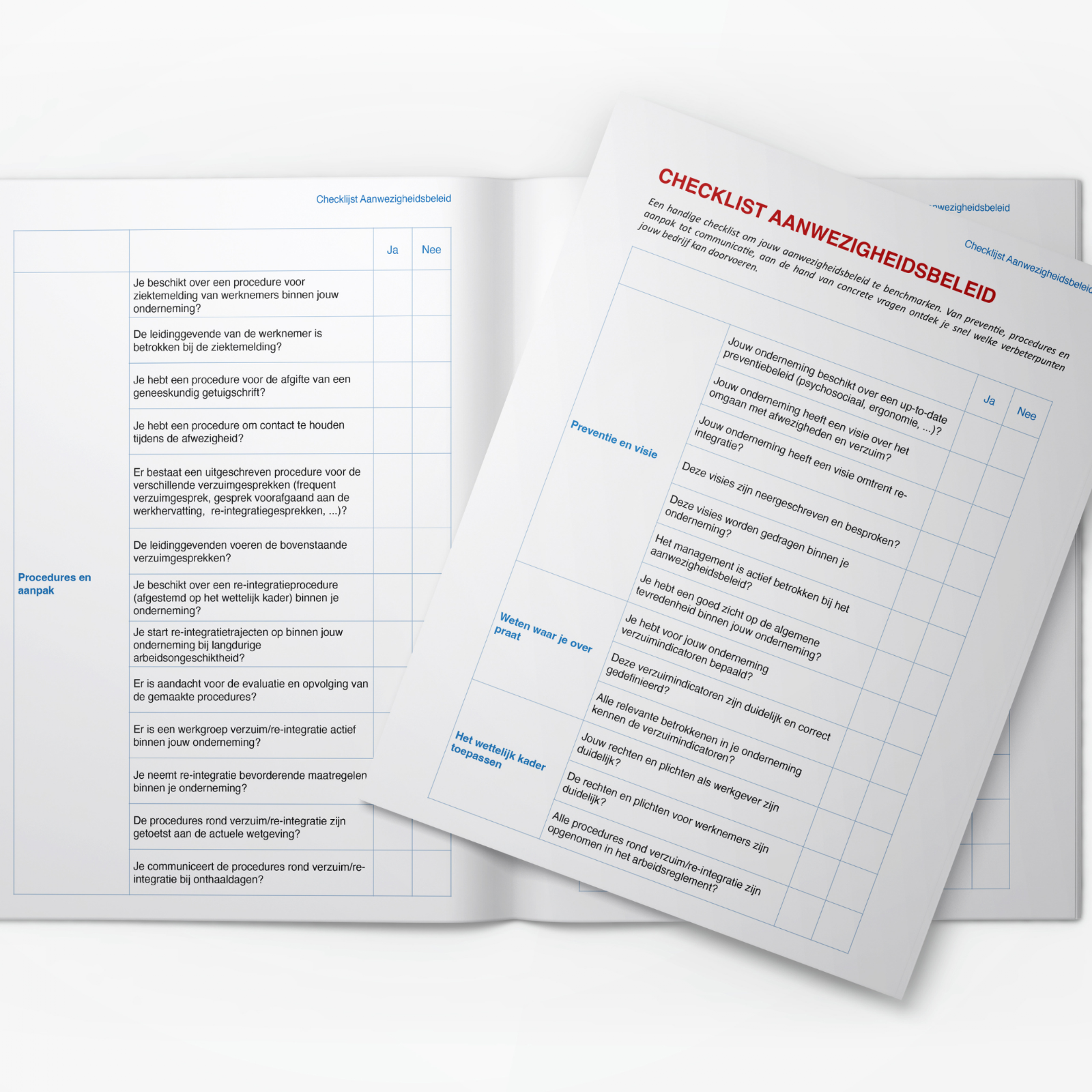 Checlijst - Aanwezigheidsbeleid - Annelies & Co - Download - Annelies & Co - Human Engagement Experts